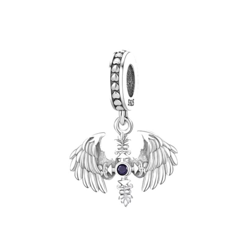 New Copper Jesus Cross The Holy Bible Pendant Charms Beads Fit Diy Original 3Mm-5Mm Bracelet By Women Gift