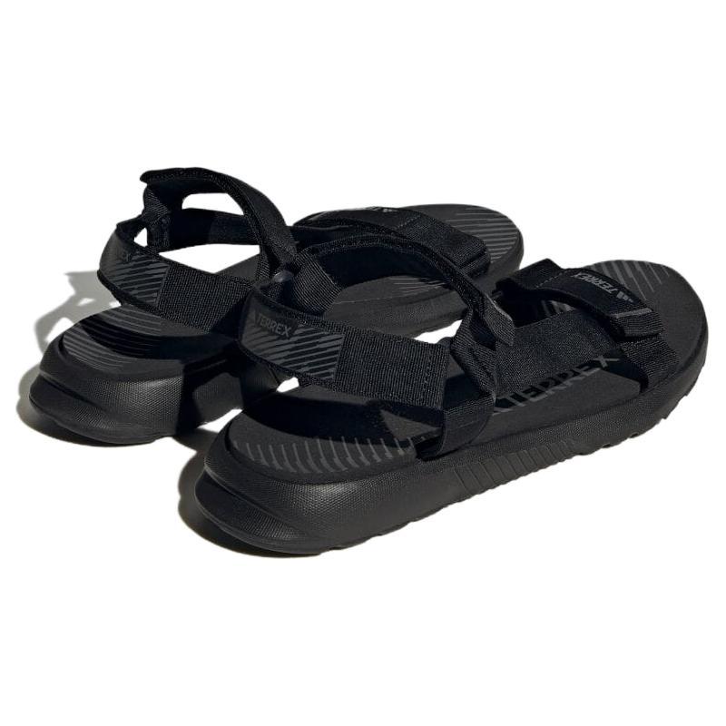 New Adidas Terrex Hydroterra Light Sandals Core Black Grey ID4273