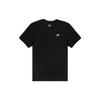 Sportswear Club Embroidered Logo Solid Color Round Neck Short Sleeve Black Men's AR4997-014