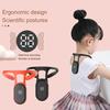 1 Set Posture Correction Belt Real-time Monitoring Feel Free To Wear LCD Counting Smart Vibration Reminder Intelligent Sensing Hanging Neck Corrector