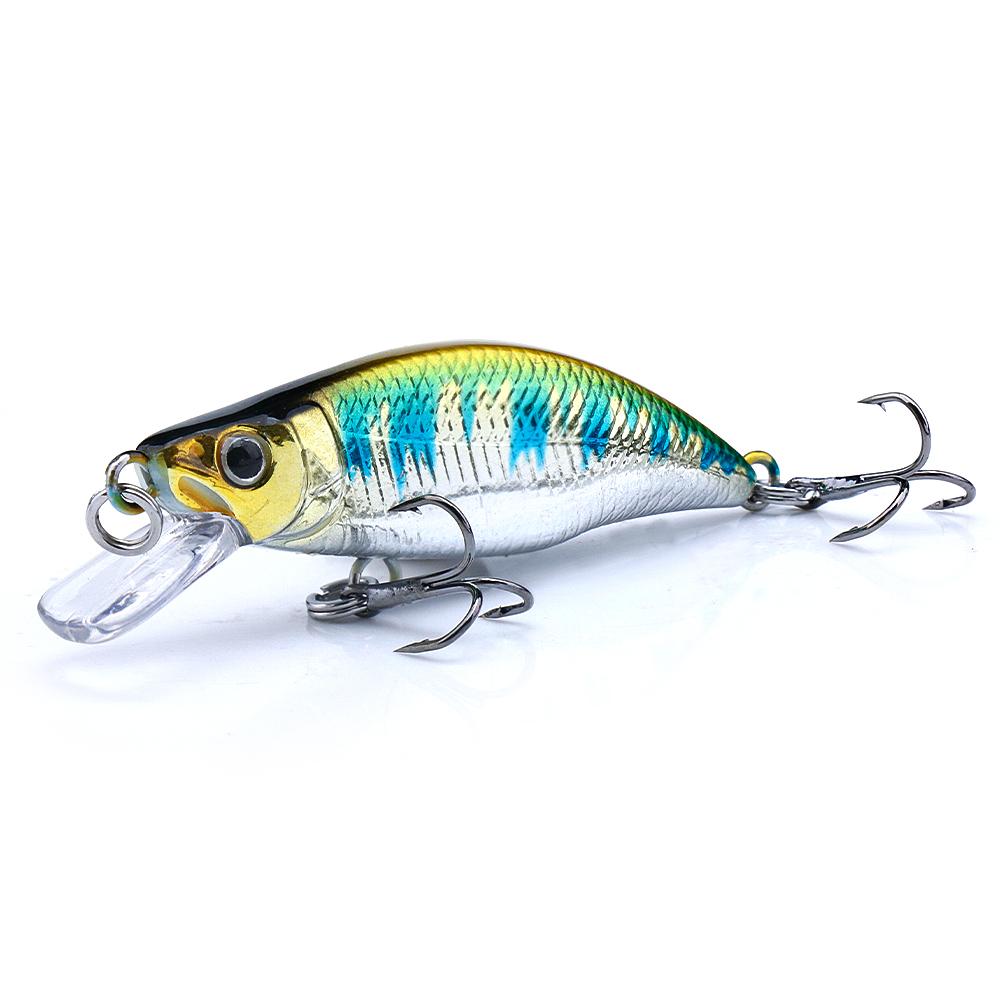 

Fishing Tackle Professional Minnow Lure 50Mm 3.5G Sinking Wobblers For Pike Mini Crankbaits Fishing Lures Swimbait Quality