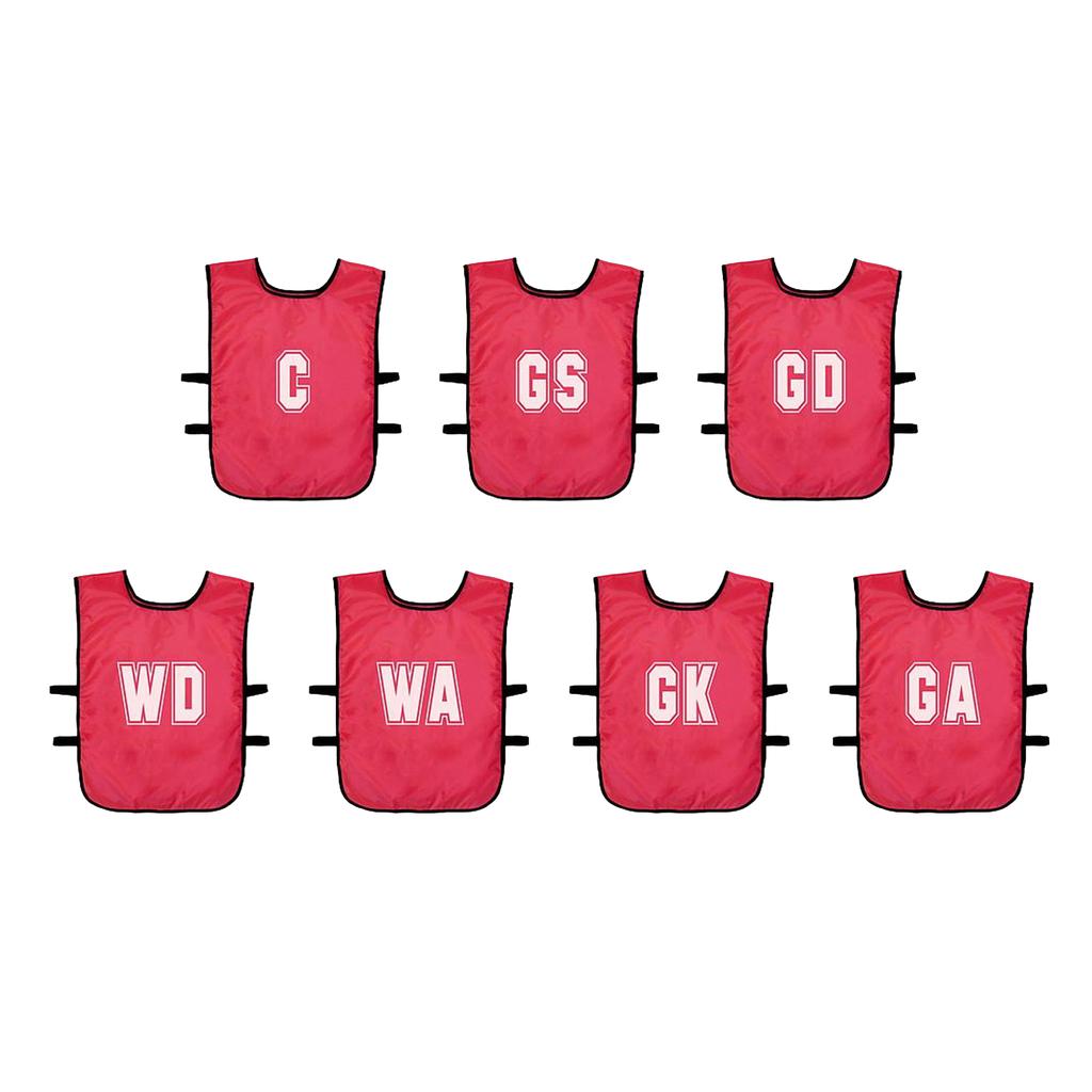 Precision Unisex Adult Mesh Netball Training Bib (Pack of 7)