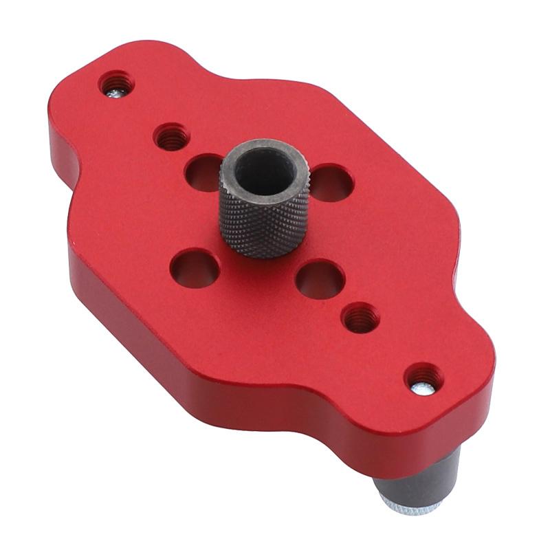 Doweling Jig 6/8/10mm Self centering Drill Guide 67mm Wood Panel Puncher Positioning Vertical Pocket Hole Jig for Woodworking