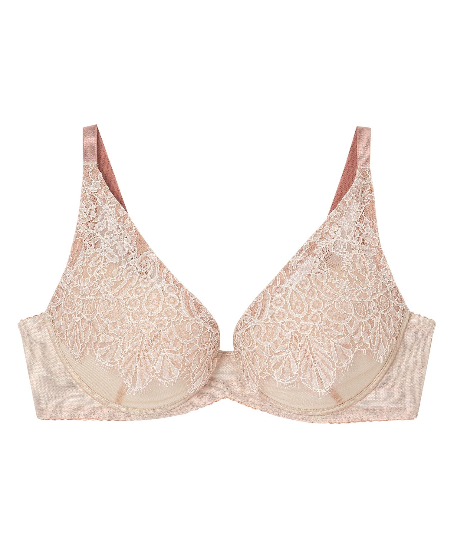 

Amphi Wacoal Wireless Firm Available in Cups A and Up Wireless BMI A75 Bra, Support, [BRAGENIC+], Bra, 436, LB,