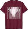 Philly Retro Philadelphia Skyline Philly City T-Shirt