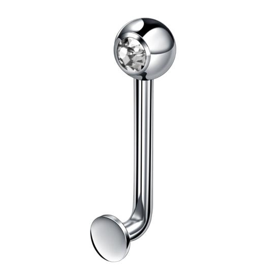 1Pc Steel Fashion Stainless Ring Genital Vertical Barbell Body Piercing Jewelry Gift