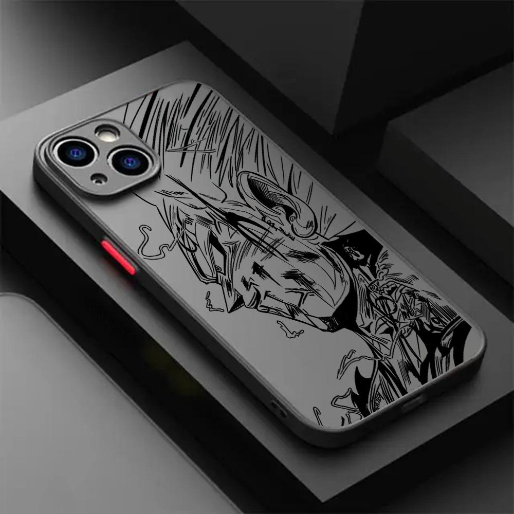 

Black Anime Dragons Balls Phone Case For IPhone 17e 17 16e 16 15 14 13 12 11 Mini Pro Air Max X XR 7 8 6 Plus Matte Clear Cover iPhone 11