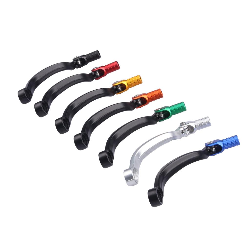 Universal 190mm Folding Motorcycle Shift Lever Gear Multi-Color Optional Gear Shift for Off-Road Dirt Bike ATV Motocross