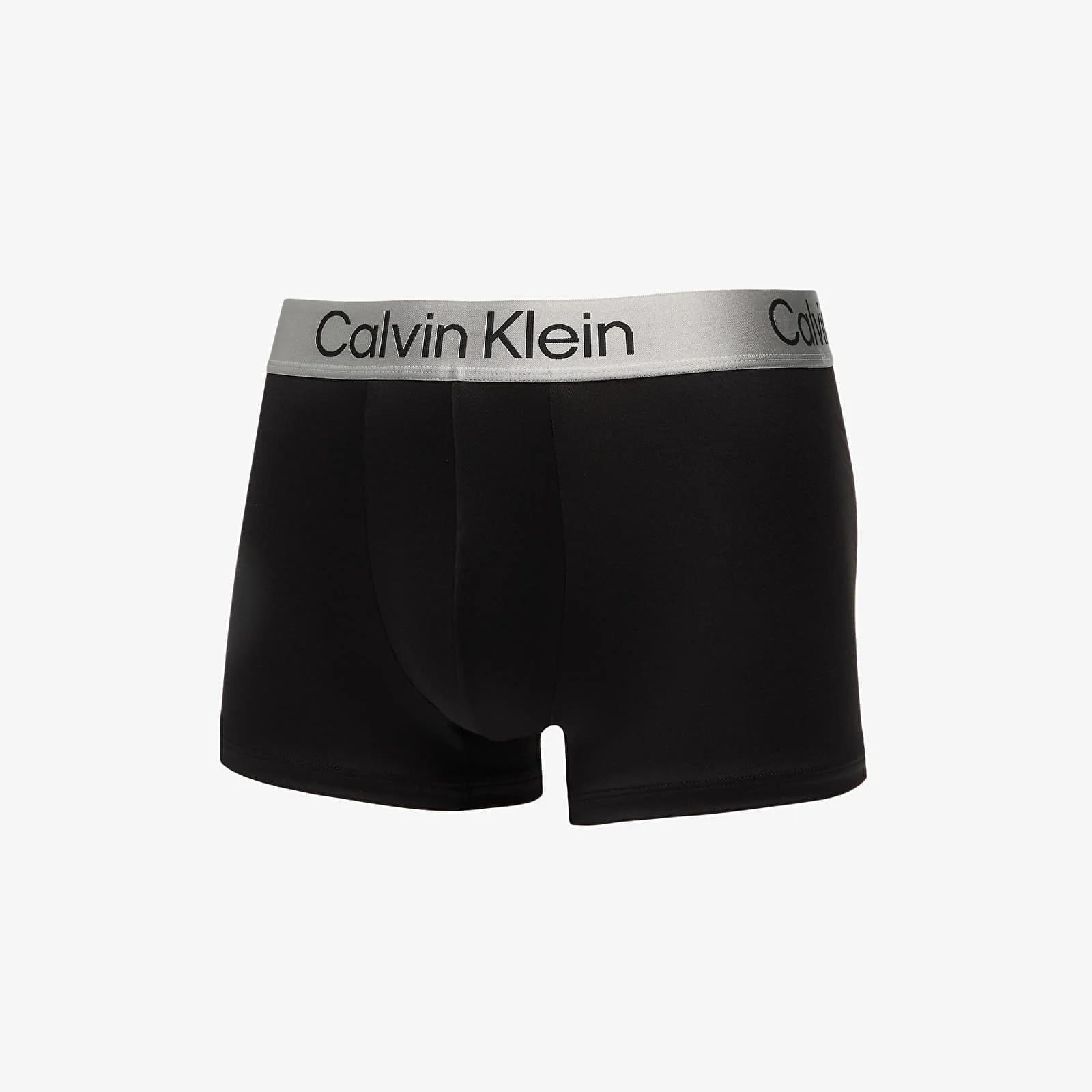 Calvin Klein Herren Schwarz Boxershorts Trunk 3-Pack Groß - Bild 6
