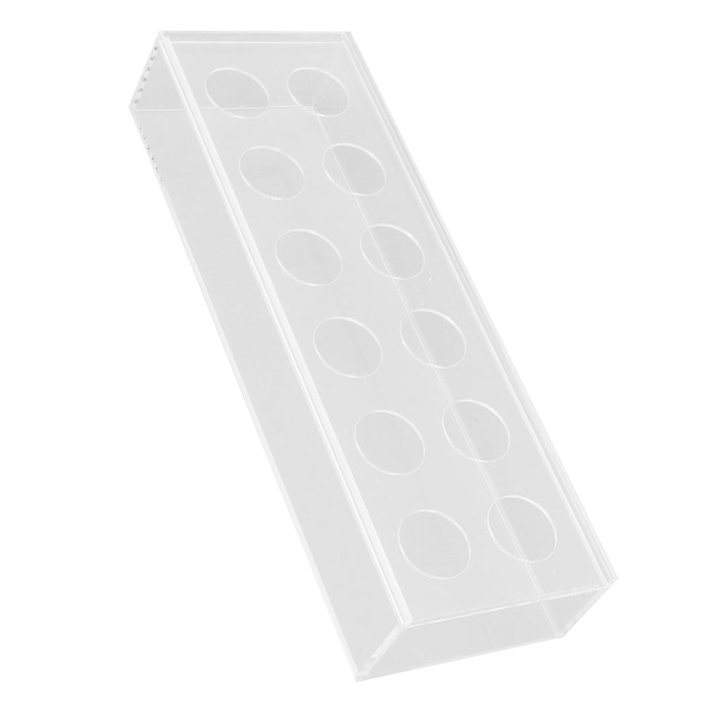 Rectangular Floral Centerpiece Clear Acrylic Flower Vase for Dining Table Wedding Party Home