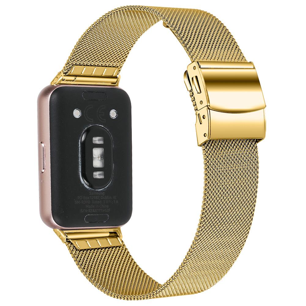 Für Samsung Galaxy Fit3 SM-R390 Milanaise-Mesh-Armband Edelstahl Uhrenarmband
