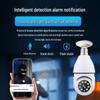 Panoramic 360° Night Vision E27 Wireless Lamp Head Camera