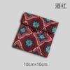 Small Vintage Bag Printed Cotton Bag Walnut Buddha Bead Storage Bag Jewelry Flip Buckle Small Things Organizer 2025 New