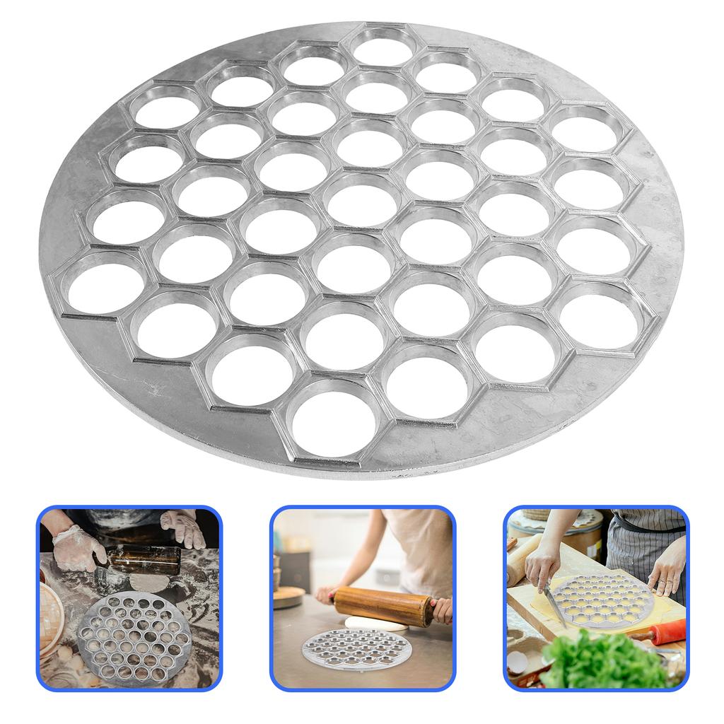 37 Löcher Knödelformer Form Legierung Werkzeug Pressmaschine Metall Ravioli Formen Küche Backen Legierung Knödelform Utensilien
