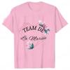 Unisex Tshirt French Bridal Letter Graphic Tee Crew Neck Short Sleeve Geometric Heart Floral Print Bachelorette Casual Top