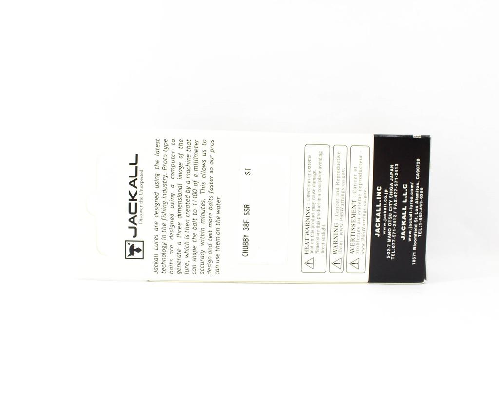 Jackall Isca Flutuante Chubby 38F SSR Dokunashi Suzumebachi (9369)