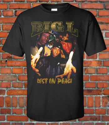 BIG-L Rap Hip Hop Rapper 90s Retro Vintage T Shirt Bootleg Style Harlem NYC Unisex T-Shirt