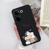 For Tecno Camon 20 Pro 4G 5G Phone Cases Cute Design Matte Silicone Shockproof Black Cover For Tecno Camon20 20Pro Bumper Capa