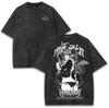 Mein Dress-Up Darling Anime T-Shirt Marin Vintage Washed T-Shirt Sommer Lässig Kurzarm Baumwolle T-Shirts Oberteile Herren Damen Kleidung