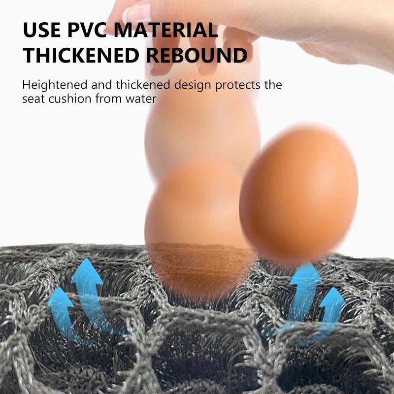 SEAMETAL Elektryczny Oddychający Motocyklowy Pokrowiec Letni na Siedzenie Siatka 3D Poduszka na Rower Skuter