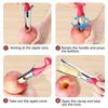 Stainless Steel Apple Corer Fruit Seed Core Remover Pear Apple Corer Seeder Slicer Knife Durable Kitchen Gadgets Vegetable Tools