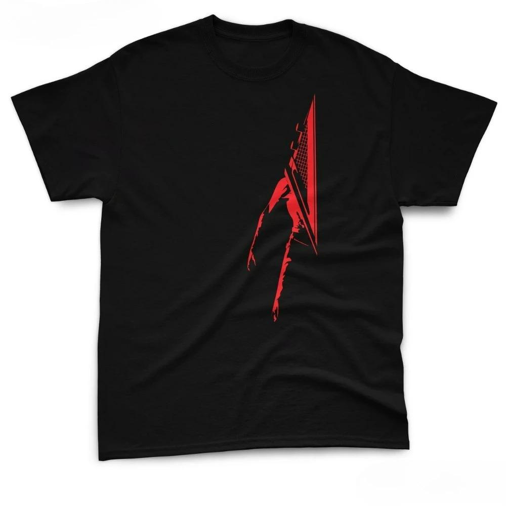 2026 Funny S-Silent Hill 2 Videogame Black Retro Gaming T-Shirt Tee Men Women Holiday Casual Short Sleeve Tee Top Loose T-shirt