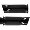 HDBUBALUS 1" Electronic Throttle Defiance Handlebar Grips 25mm Hand Grips Fit for Harley Touring Street Glide Road King Road Glide Electra Glide