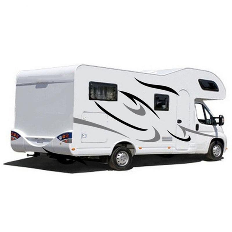 Vinyl Decal Sticker Graphic Stripe For Rv Caravan Travel Camper Van Motorhomes