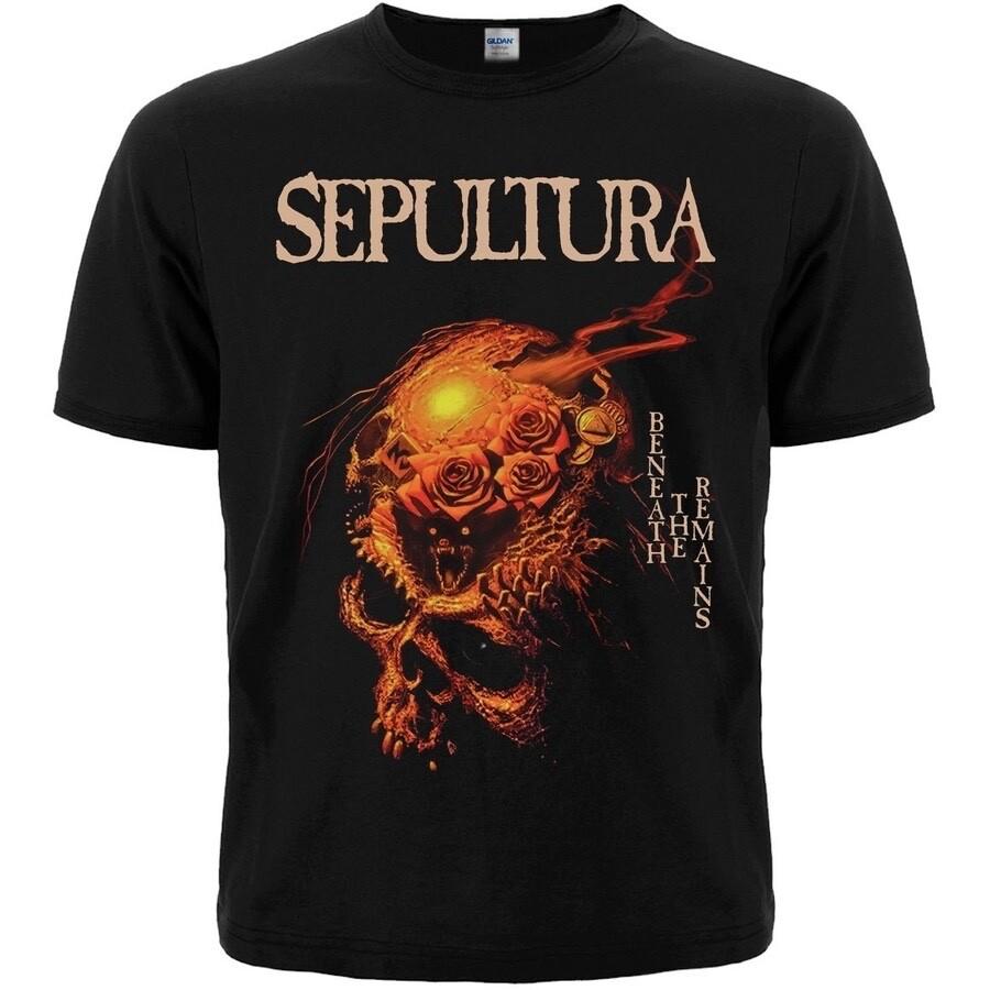 Sepultura  Beneath the Remains  (rw)  Черная футболка slayer Унисекс футболка L