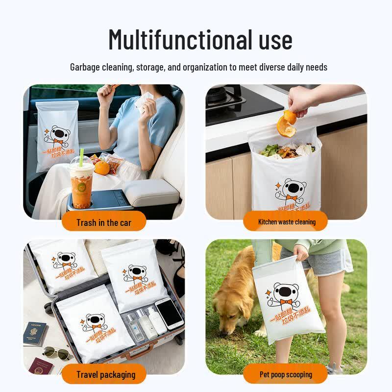 Temeiju Adhesive Car Trash Bags