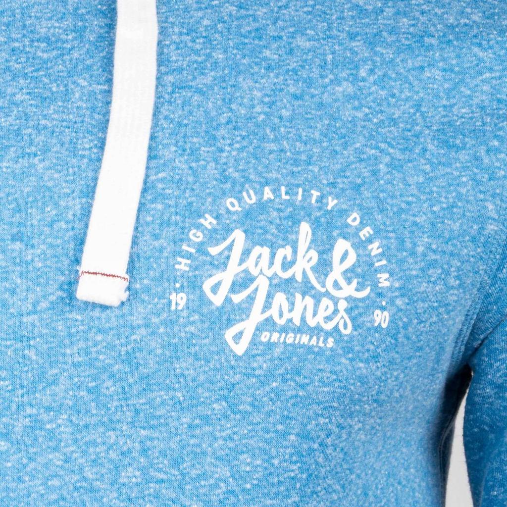 JACK & JONES Herren Pullover Aus Baumwolle - Melange Strick Mit Regular Fit