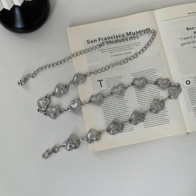 Bohemia Metal Butterfly Waist Belt For Women With Vintage Decorative Accent