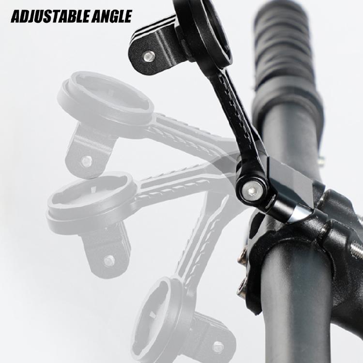 Adjustable Bike Speedometer Extension Holder Bicycles Headlight Cameras Stand Bicycles Handlebars Computer Brackets