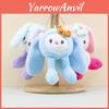 Adorable Long-eared Bunny Plush Toy Cute Rabbit Stuffed Animal Girls Gift Bag Charm
