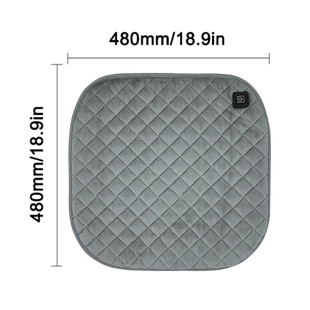 Camping Chair Warmer Heating Pate Thermal Electric Cushion USB Heating Pad Camping Heated Sofa Cushion Seat Cushion Heater Pad