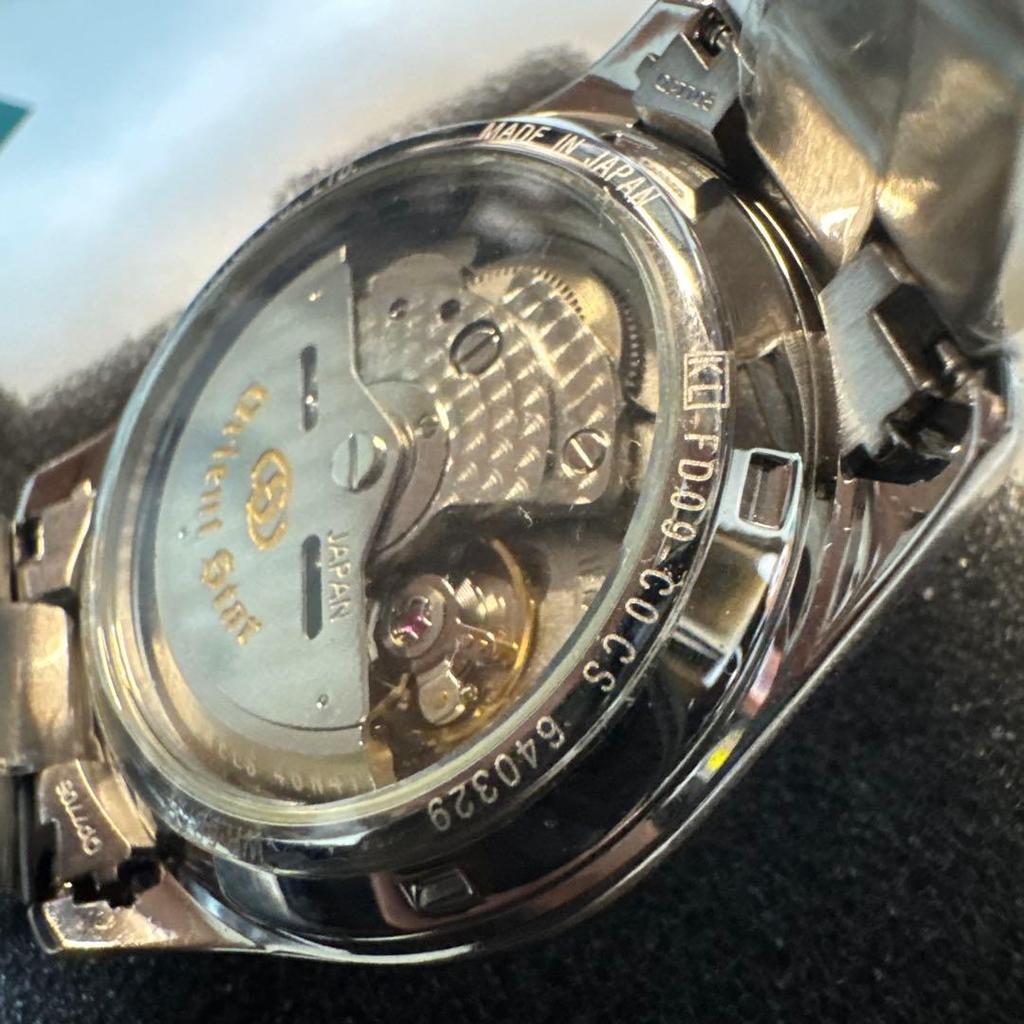 Used [] Orient Star FD09-C0 CS with Box and Warranty Card