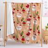 Small Fresh Blanket Flannel Blanket Picture Cover Blanket Spring And Autumn