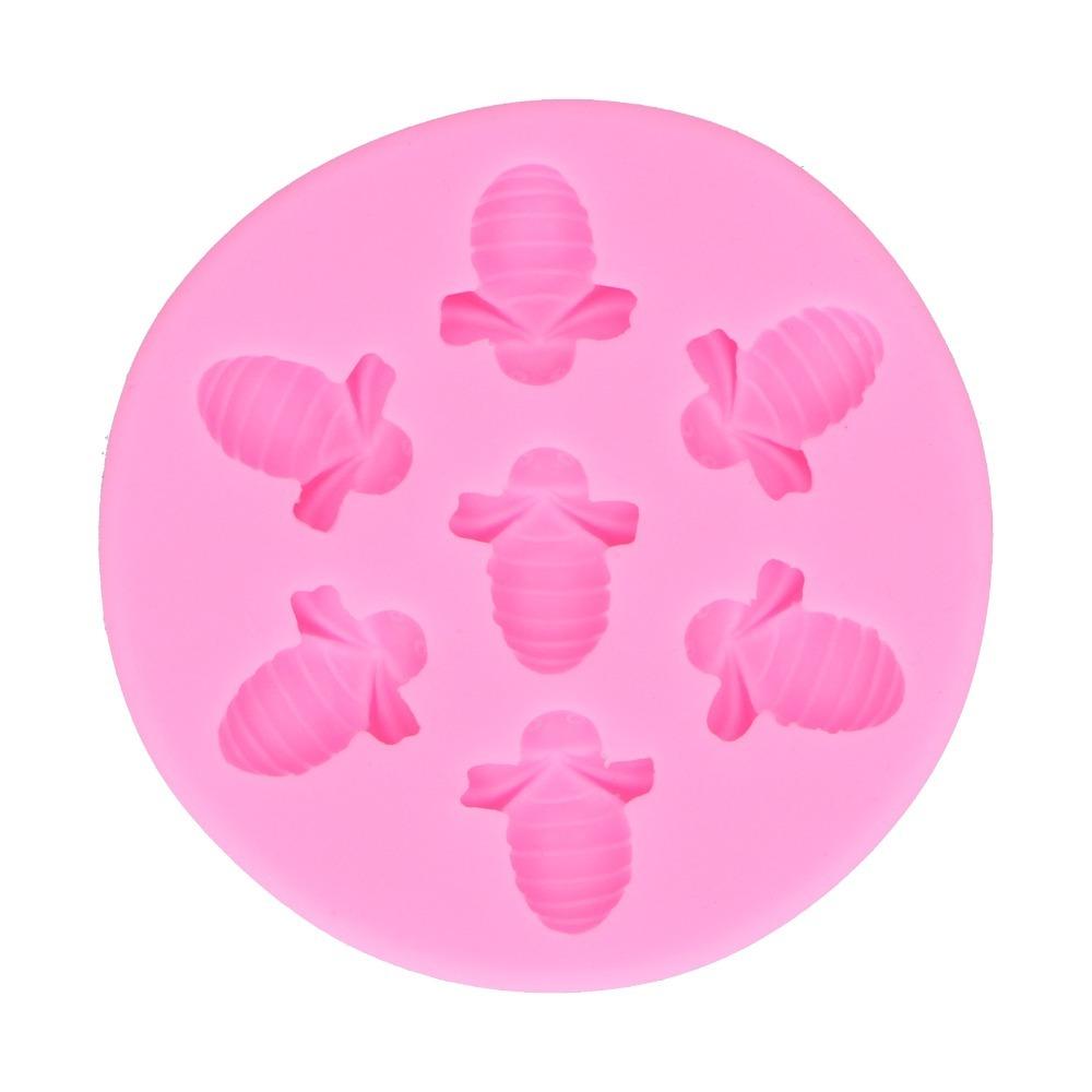 Food Grade Silicone Silicone Cake Mold Bee Design Chocolate Dessert Mold DIY Dessert Decoration