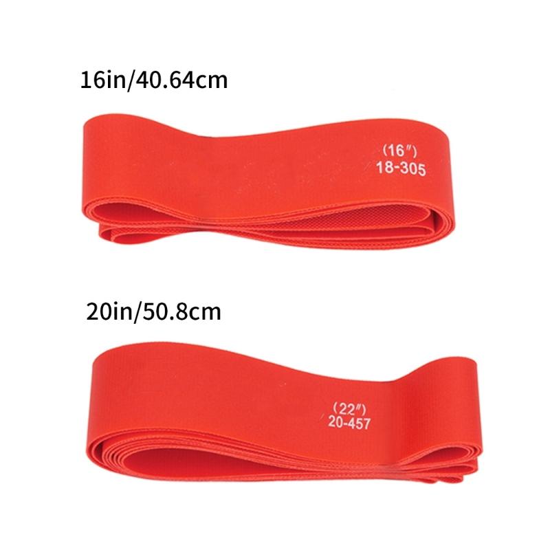 Reinforced Bike Tire Defender Slip-Resistant Finish Light Construction Shock Reduction Extended-Use Cycling Accessory