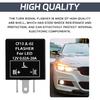 CF13 EP34 Electronic Flasher Relay, 3-Pin 12V Flasher Relay for LED Turn Signal, Blinker Relays for Fix Hazard Warn Hyper Blink Flash, Fit Car SUV