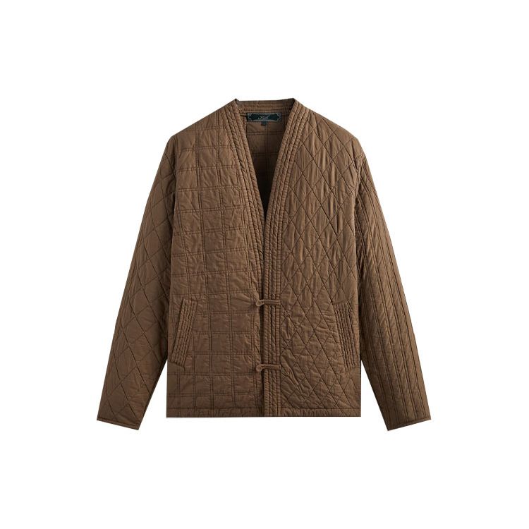 

Стеганая куртка Gi Kith Abbott, верхняя одежда унисекс, коричневая KHM010493-3015 L