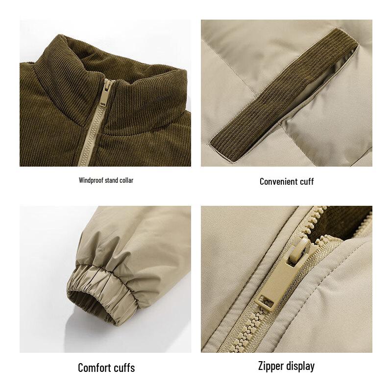 paul frank Herren Stehkragen Steppjacke