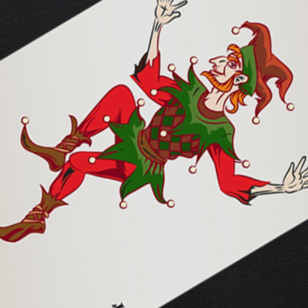 Lustige Joker Narr Poker Spielkarte Grafik T-Shirts Herren Damenmode Lässiges T-Shirt 100% Baumwolle Lockeres Übergroßes T-Shirt