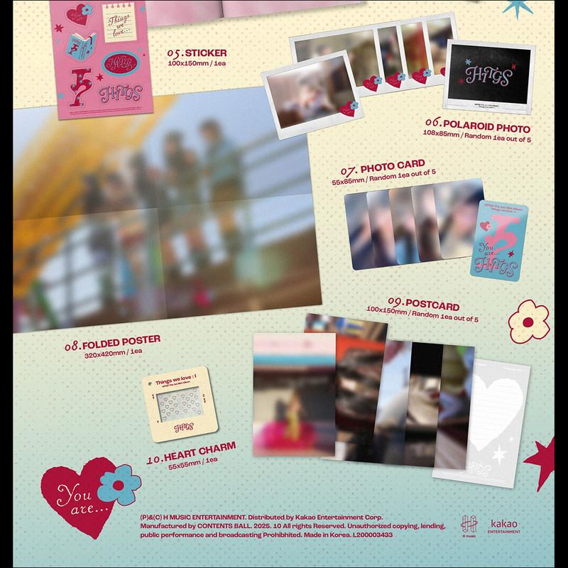 HITGS - Saker vi älskar : jag (Jag är… ver.  Du är… ver.) / Det 1:a minialbumet + Gratis gåva