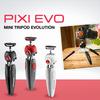 Manfrotto PIXI EVO Mini Tripod (Amazon.co.jp Exclusive) - 5-Stage Adjustment, Maximum Height 20cm, Weight 250g, Load Capacity 2.5kg, Smartphone Clamp,