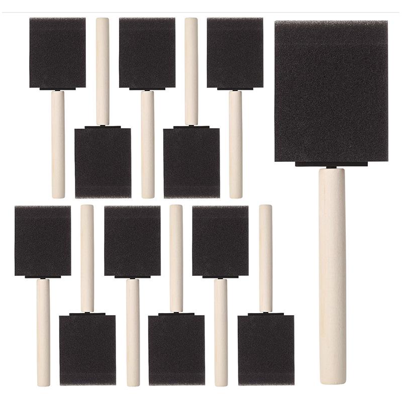 Kid's Sponge Stamp Ink Pad and Roller Set for Painting and Drawing