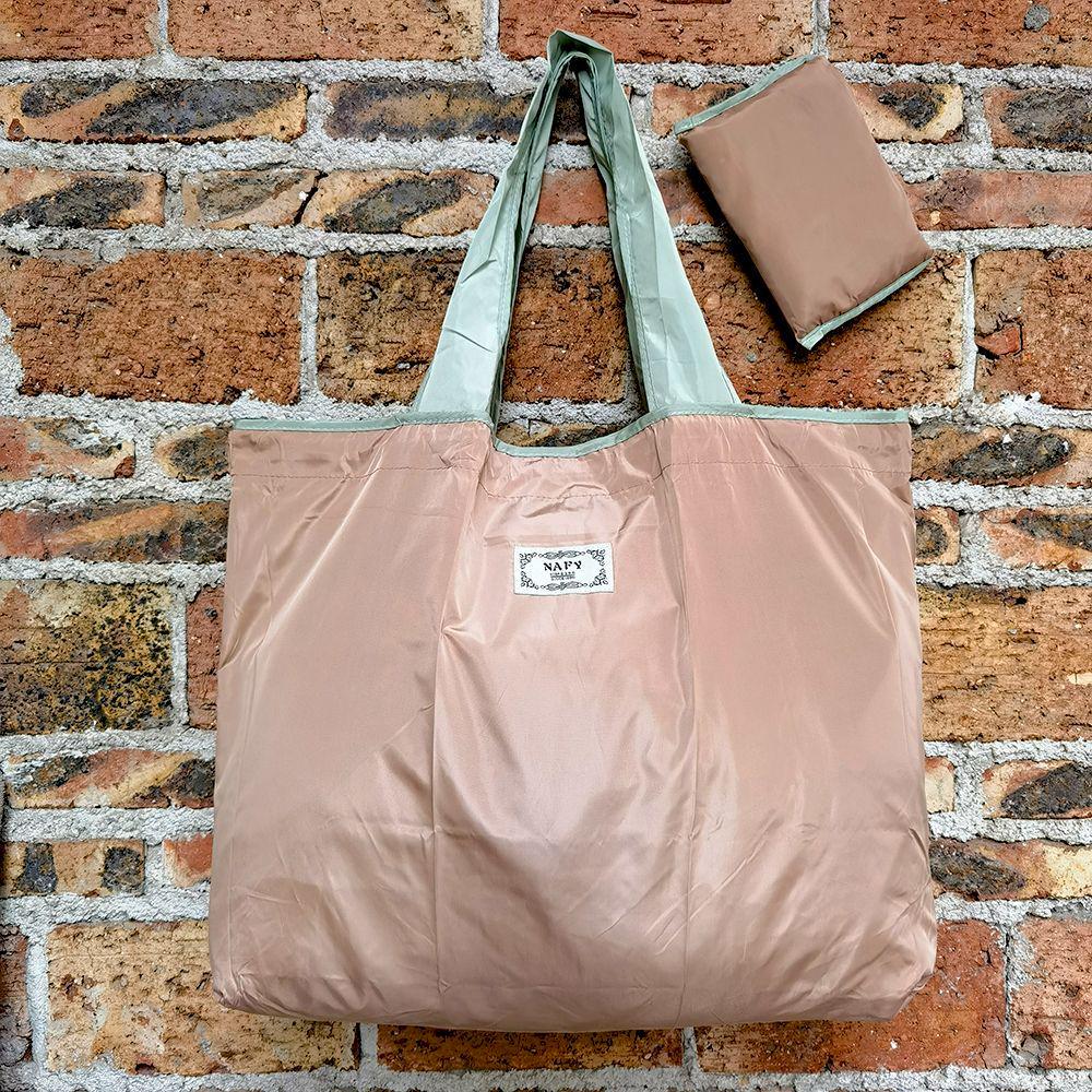 Waterdichte Opvouwbare Boodschappentas - Grote Capaciteit, Milieuvriendelijke Tas met Trekkoord