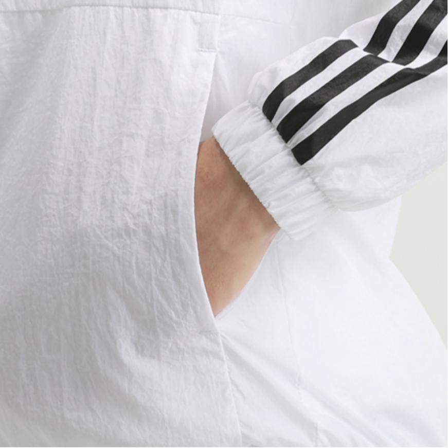 adidas Neo Essential 3-Stripes Windbreaker Jacket Men Jacket White FP7451
