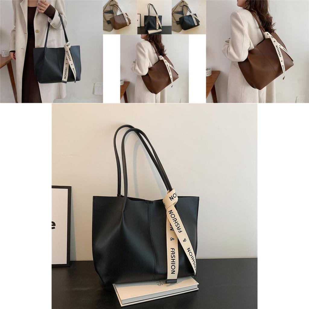 Chic Vintage Single Shoulder Tote Bag For Winter 2023 Fashionable And Spacious
