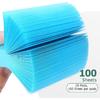 Eastern Wolf Sticky Notes 1.5x2 Self-Stick Notes 10 Bright Multi Colors Sticky Notes 20 Pads 100 Sheet/Pad